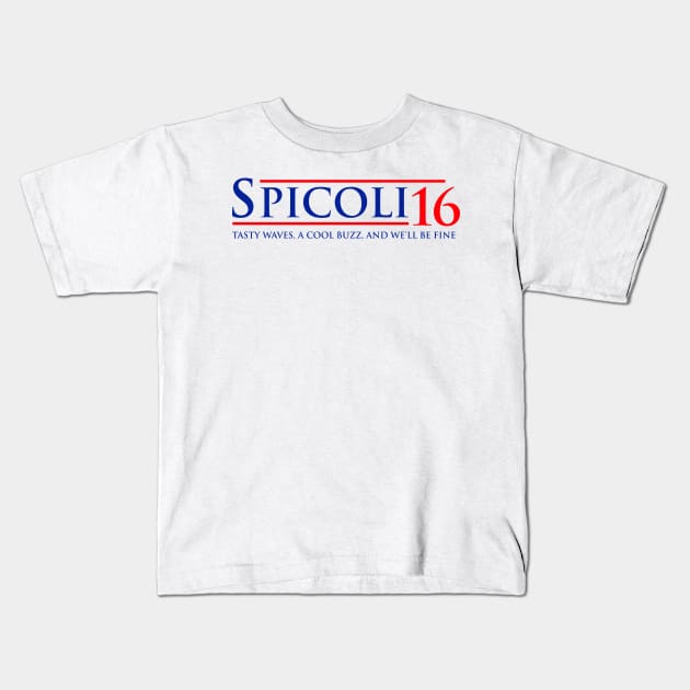 spicoli 16 Kids T-Shirt by ilovemubs